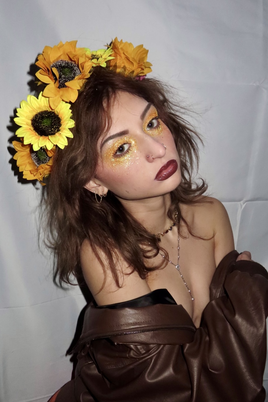 Sunflower Glitter Glam
